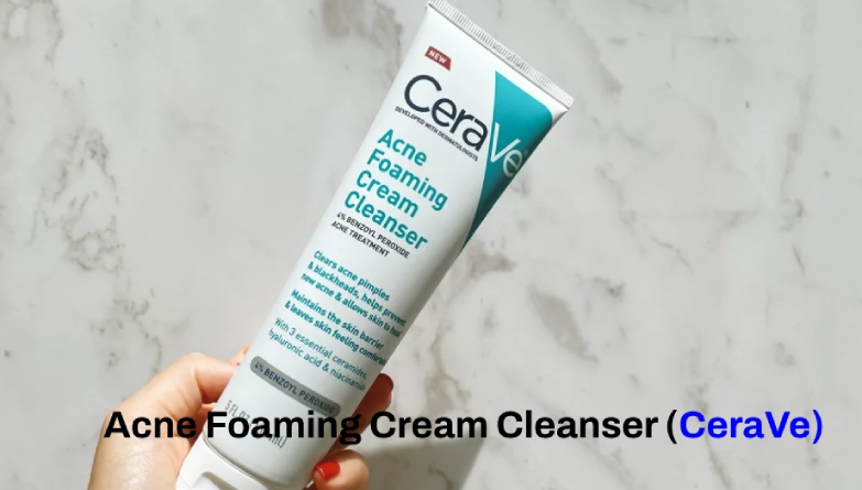 Acne Foaming Cream Cleanser (CeraVe)