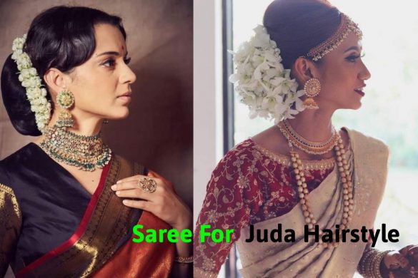 Is It Fashionable To Wear Juda Hairstyle For Saree