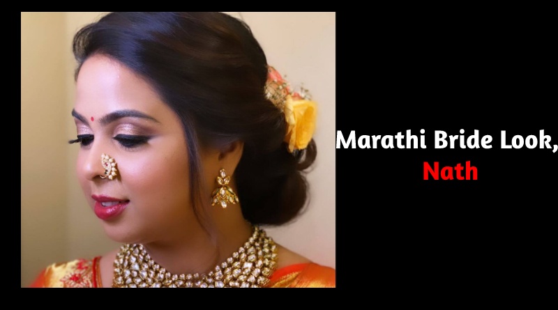 Marathi Bride Look, Nath