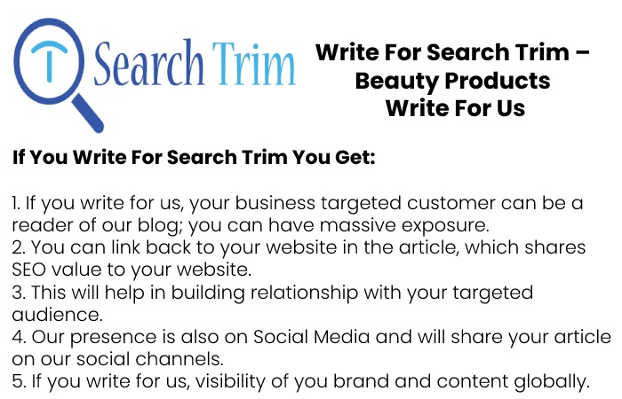 How Do You Submit an Article? - Beauty Products Write for us 