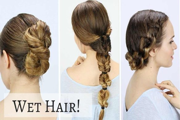 8 Easy Ways to Style Wet and Wavy Braided Hair