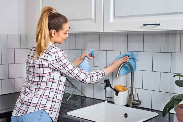 Learn How To Clean The Kitchen Quickly And Easily.