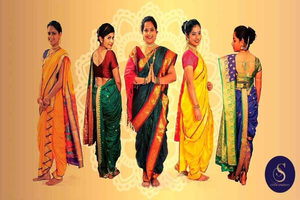 Navari Saree Come In A Variety Of Styles And Patterns