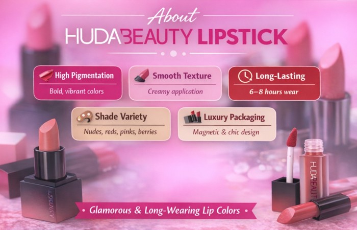 huda beauty lipstick
