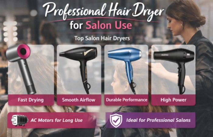 professional hair dryer for salon use