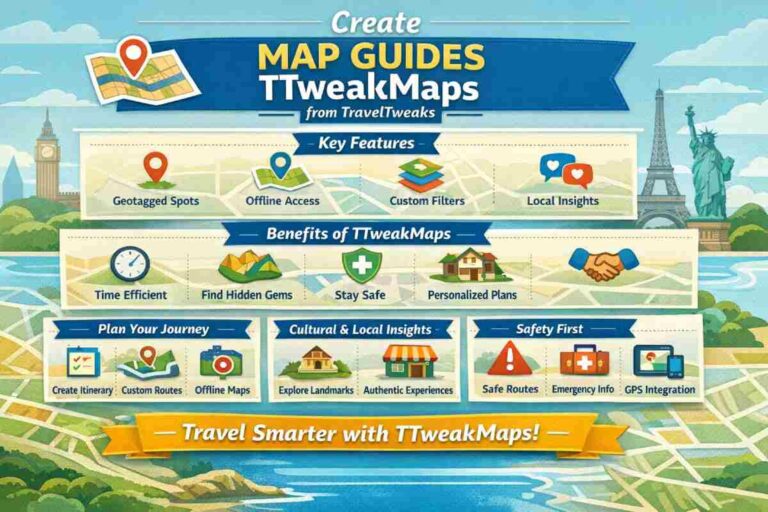 Map Guides TTweakMaps from TravelTweaks – Complete Travel Navigation Guide